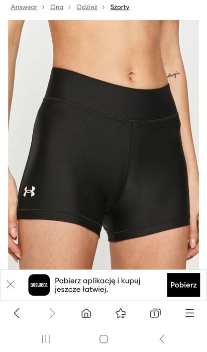 Spodenki treningowe under armour