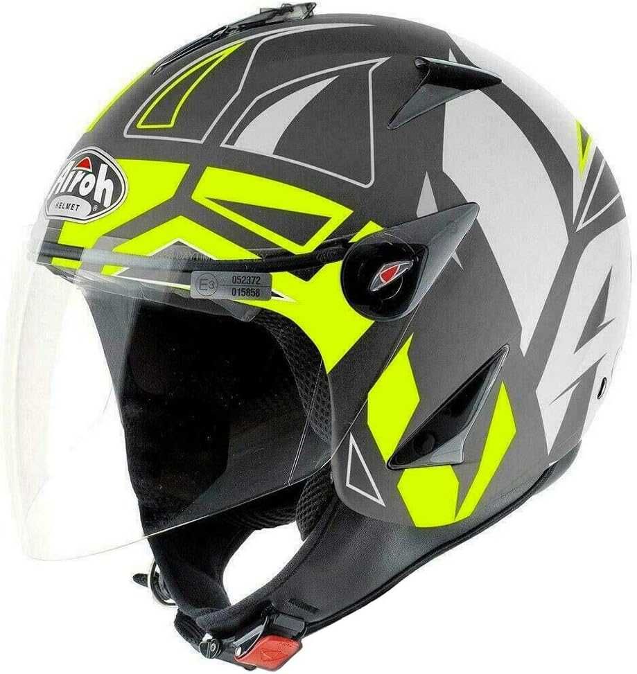 Nowy kask Kask Airoh JT Convert jet - Żółty w rozmiar xs 53-54cm