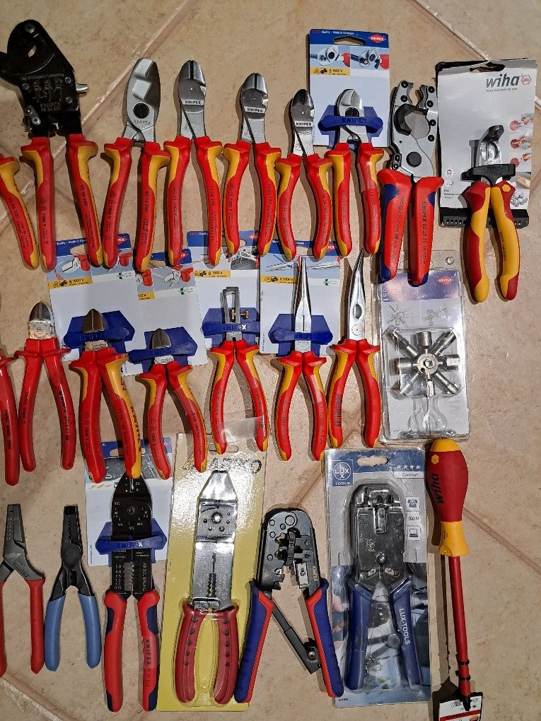 Knipex wurth wiha nws zestaw szczypce do 1000v