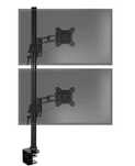 Suporte 2 monitores vertical de 13 a 27 polegadas