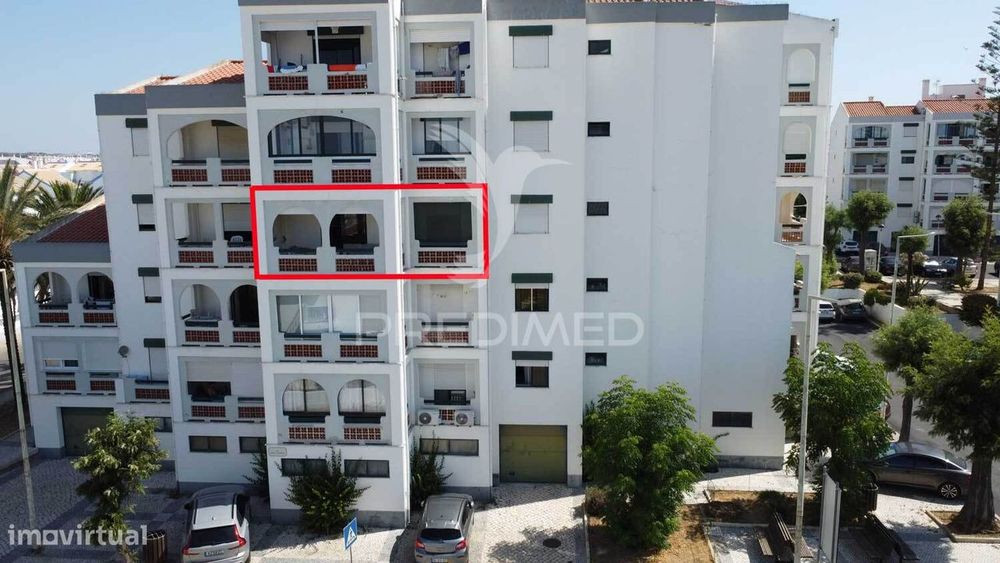 Apartamento T1 em Manta Rota com vista mar, perto da praia