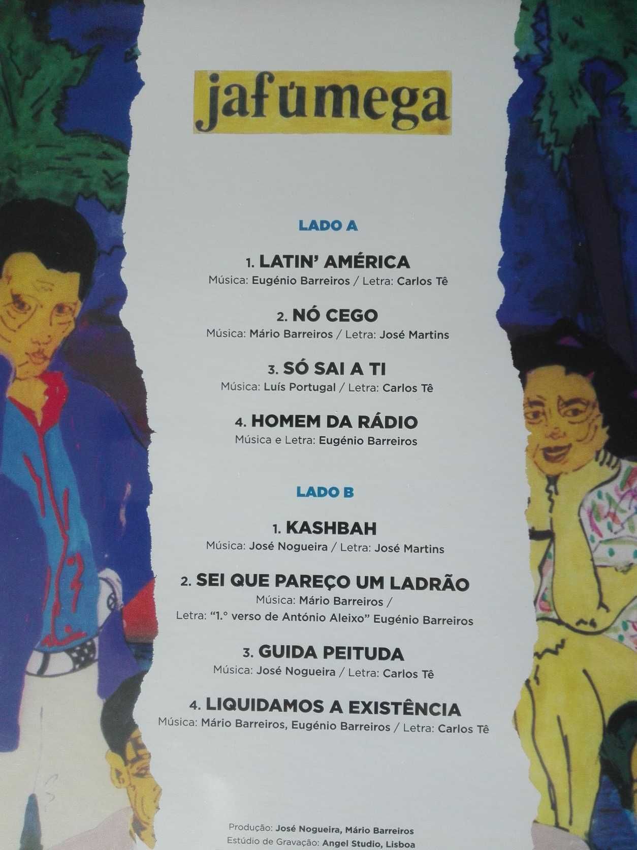 Disco de Vinil, Álbum LP: JáfuMega ‎– JáfuMega NOVO SELADO