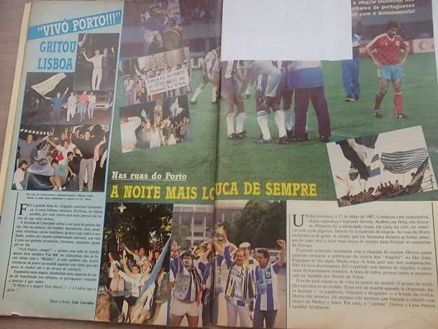 Histórico F. C. PORTO CAMPEÃO DA EUROPA 1987 Revista Nova Gente
