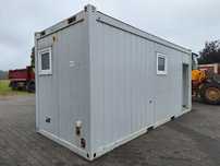 Kontener sanitarny uniwersalny Containex! prysznice / WC 6x2.5m
