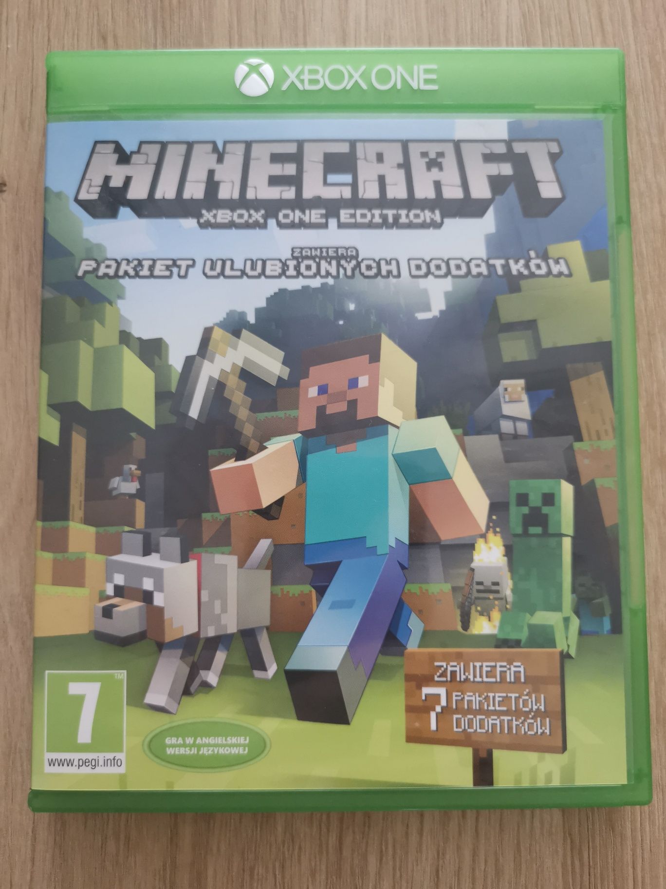 Xbox One Minecraft + pakiet ulubionych dodatków