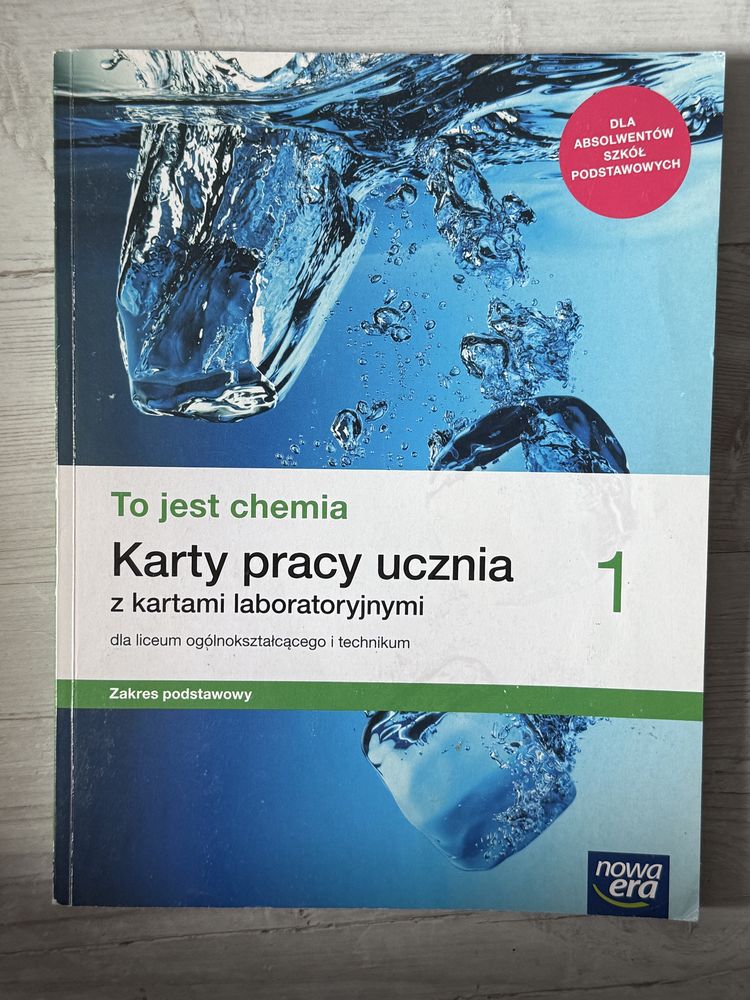 Chemia 1 karty pracy