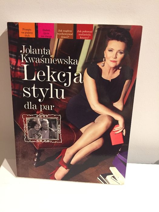 Książka Lekcja stylu dla par, Jolanta Kwaśniewska