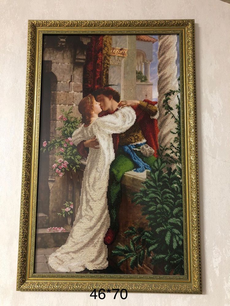 Картина бисером Ромео и Джульетта