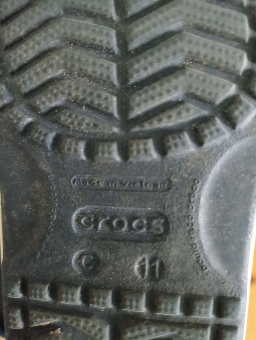 Crocs azul C 11 pouco uso