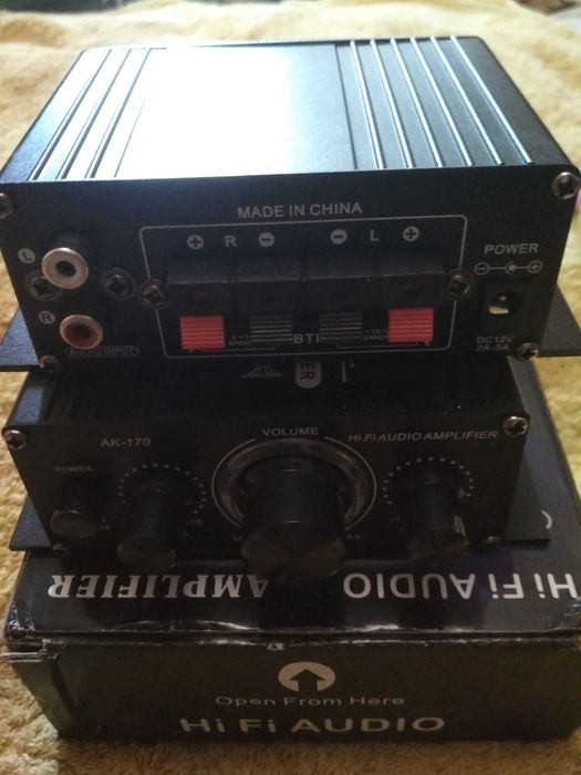 Усилитель Блютуз ВТ-998, АК-170, ZK-MT21, YS-T50L, 2-х, 4-х канальный.