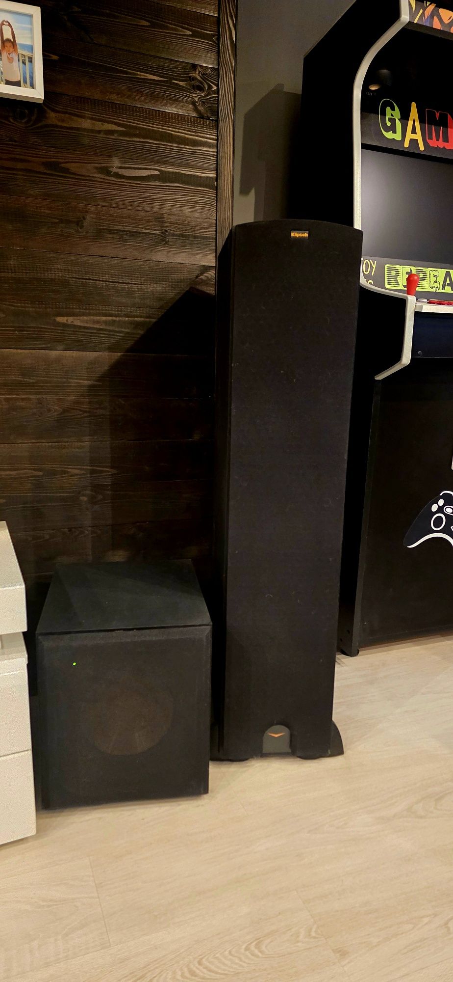 Zastaw stereo Denon DRA800H Glosniki i subwoofer Klipsch R28F