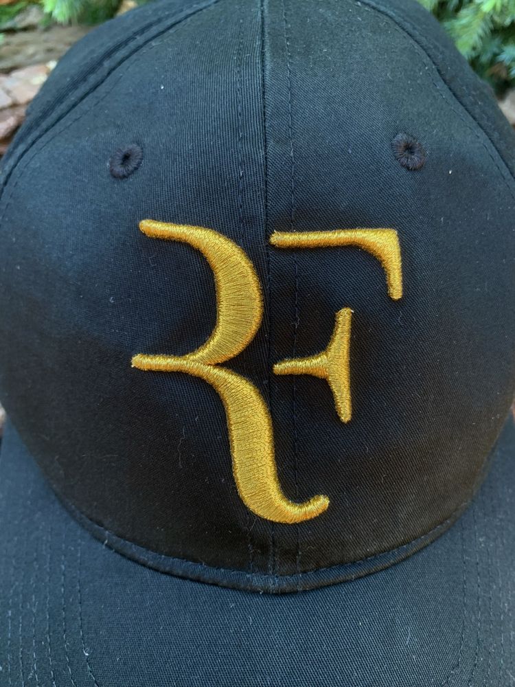 Roger Federer RF x Uniqlo Black Cap R.Forever тенісна кепка бейсболка