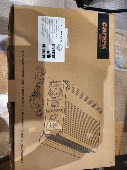 Carspa ДБЖ UPS інвертор з зарядкой 1000w