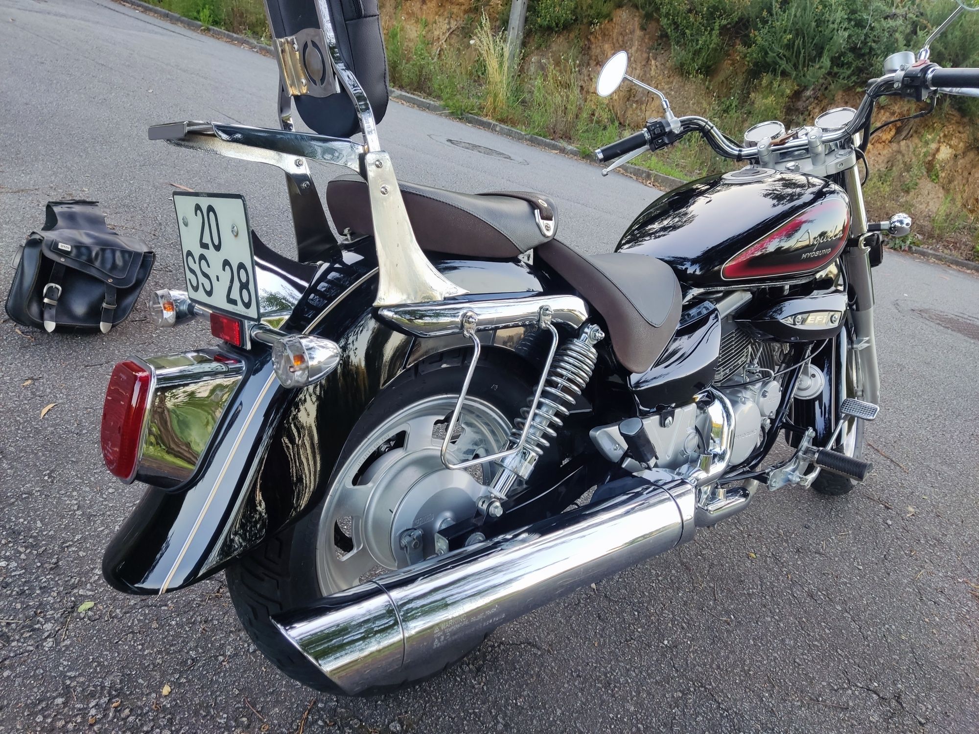 Hyosung Áquila 250 ano 2017 injeção Carta A2