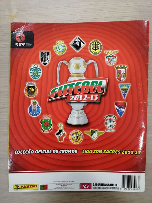 Caderneta Futebol 2012-13 - Panini [Incompleta]