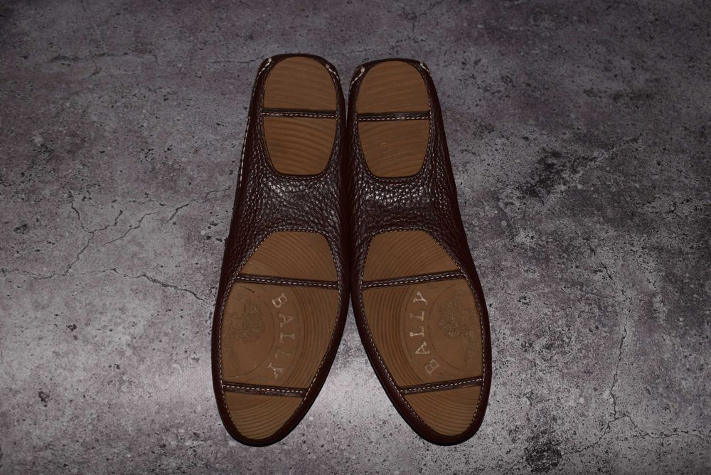 Bally Agir Loafers (Мужские Кожаные Туфли Лоферы Моасины Балли Италия