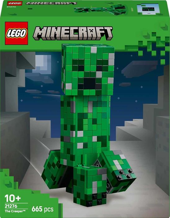 LEGO 21276 Minecraft Creeper, zabawka konstrukcyjna