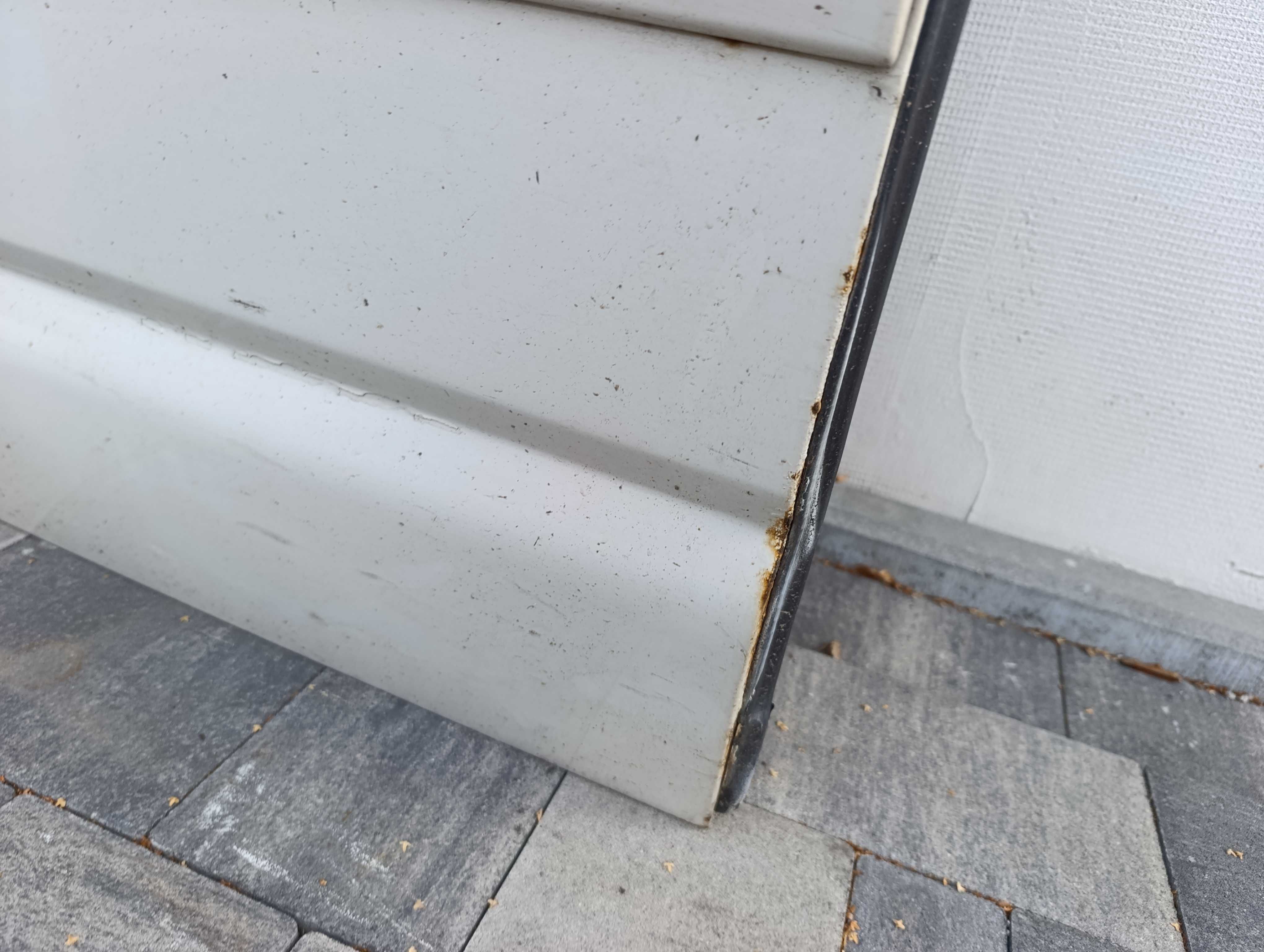 Drzwi przesuwne prawe VW T5 T5 lift białe z szybą