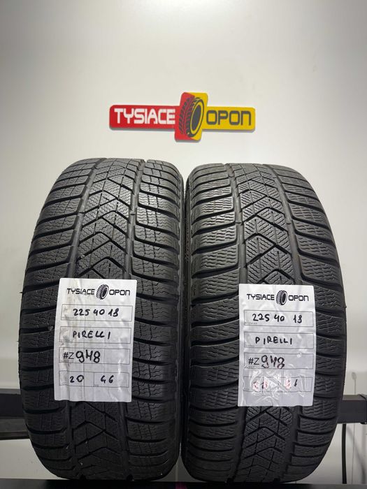 Opony Zimowe 225/40/18 Pirelli Sottozero #Z978