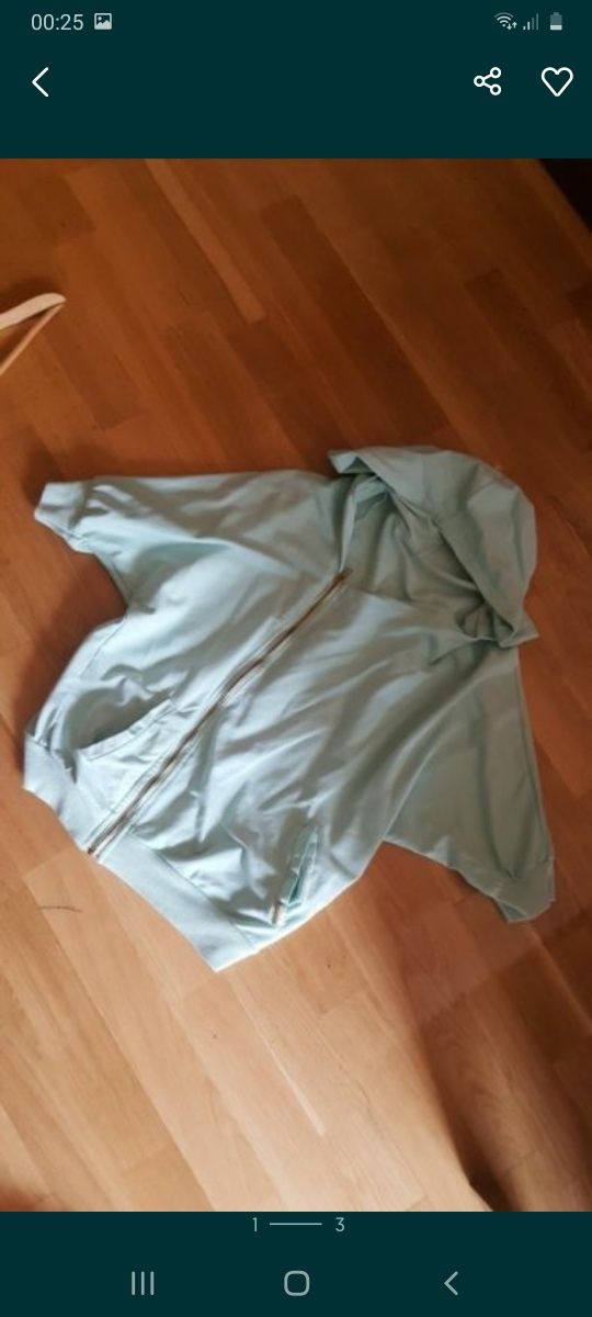 Sweter narzutka bolerko
