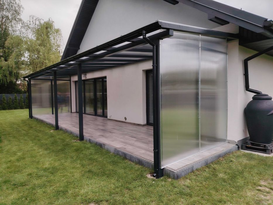 Zadaszenie tarasu - prosto i solidnie!