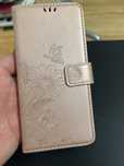 Etui skorzane z klapka do iPhone 12 Pro Max + smyczka