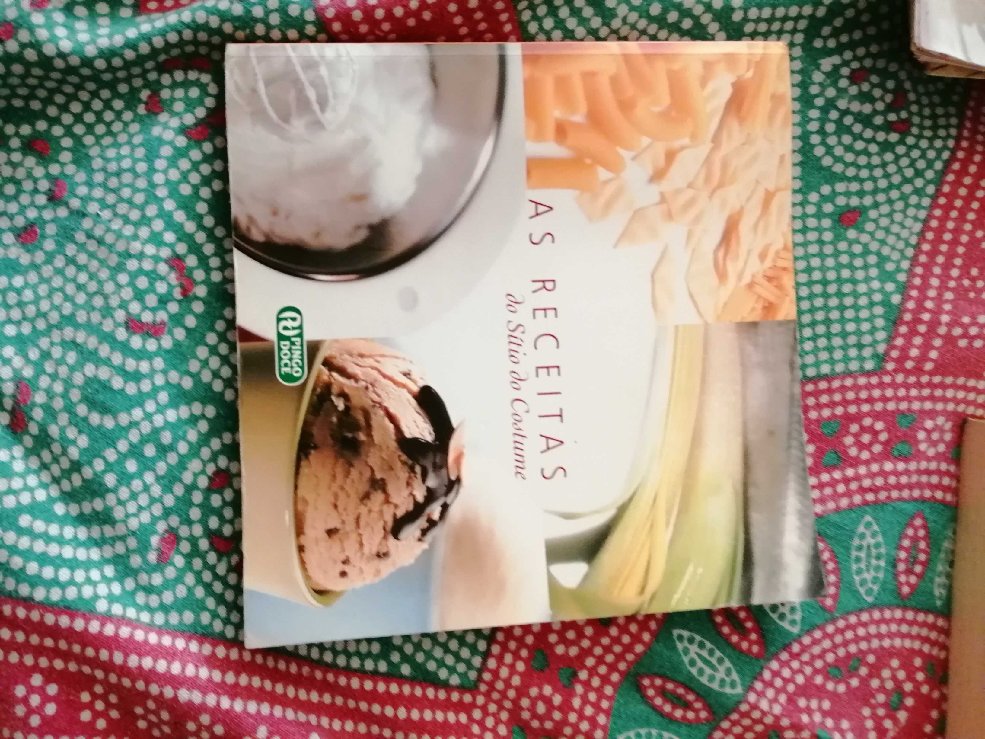Livro de receitas culinária