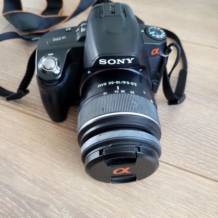 Lustrzanka Sony Alfa390 z torba na parat