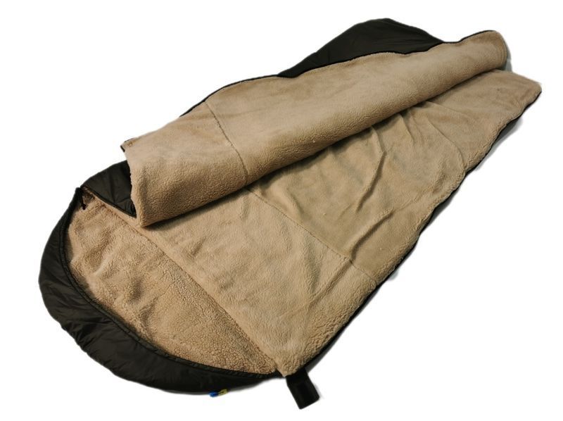 Теплый зимний широкий Спальный мешок, спальник одеяло -25