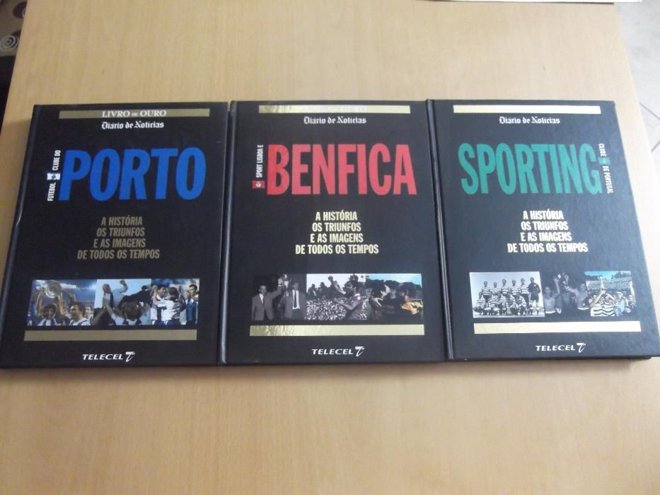 Livros desporto Benfica e Sporting