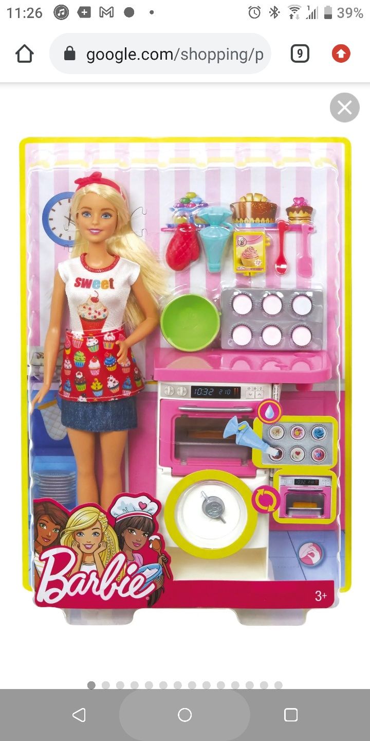 Lalka Barbie Domowe wypieki