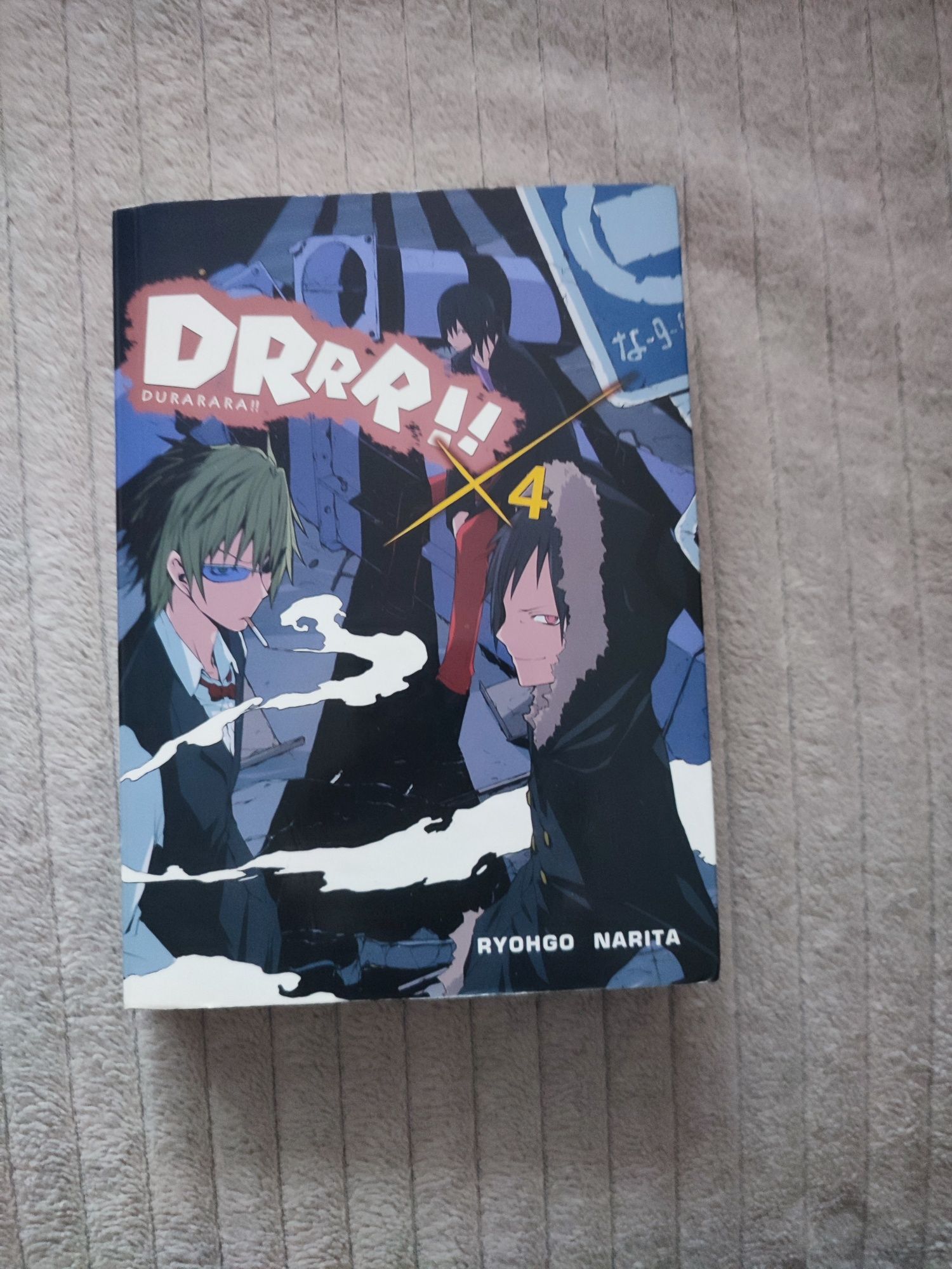 Durarara light novel tom 4