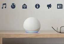 Glosnik przenosny Alexa echo dot  niebieski inteligentny dom