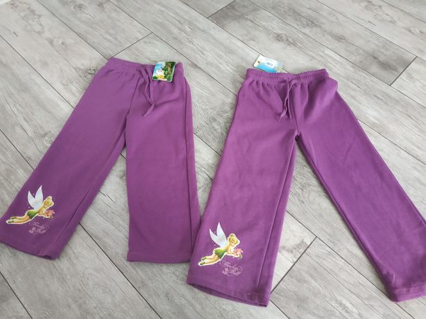 Nowe spodnie dresowe dziewczece110-122