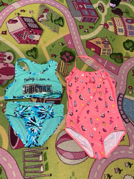 Купальники, купальник с паетками-перевертышами