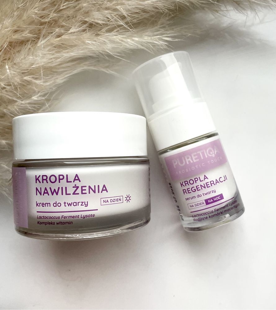 Zestaw Puretiqa Probiotic Touch Krem do twarzy + serum probiotyczne