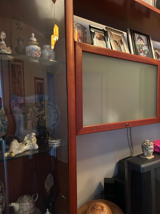 Móvel de Sala de madeira de cerejeira