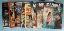 MANARA - As Aventuras de Giuseppe Bergman e outros álbuns em português