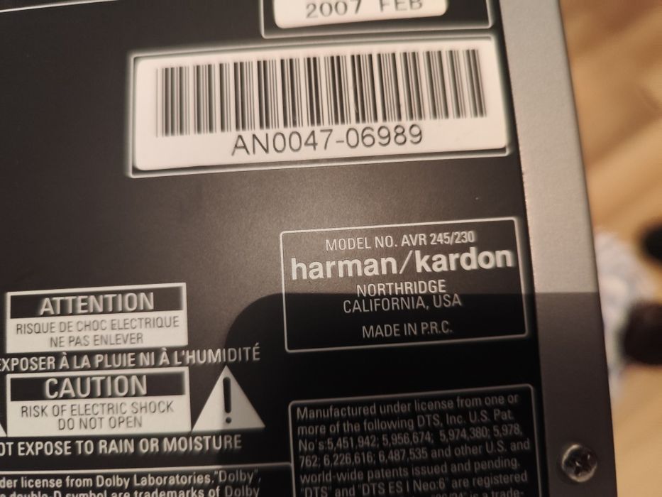 Home Cinema "Harman Kardon 7.1"