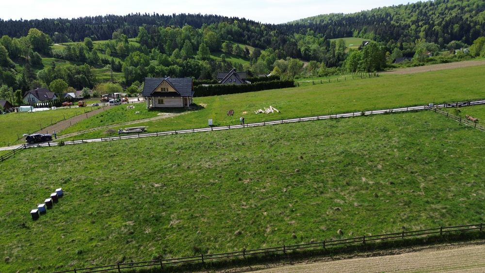 Działka budowlana 30 arów Weremień k. Leska