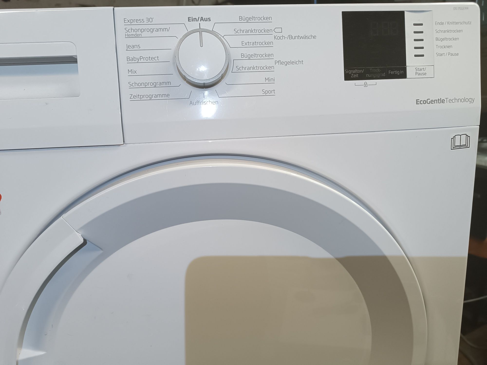 Mark00204r Panel sterowania suszarka Beko DS7512PA