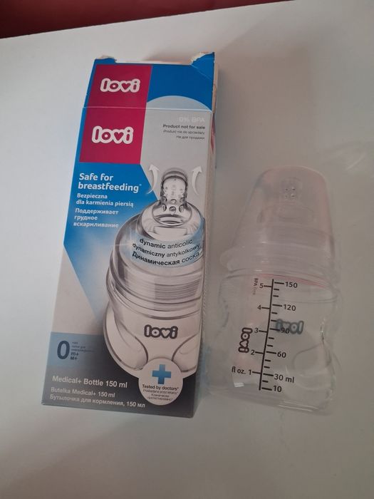 Butelka dla niemowląt LOVI nowa