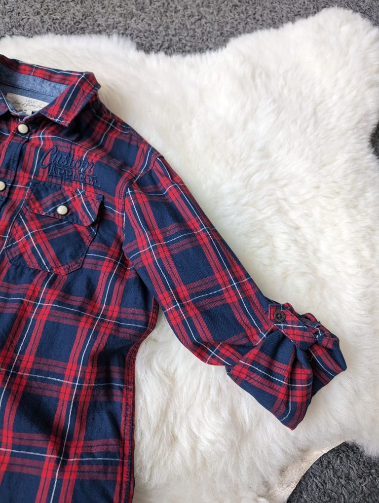 H&M | Chłopięca koszula z długim rękawem | r. 140