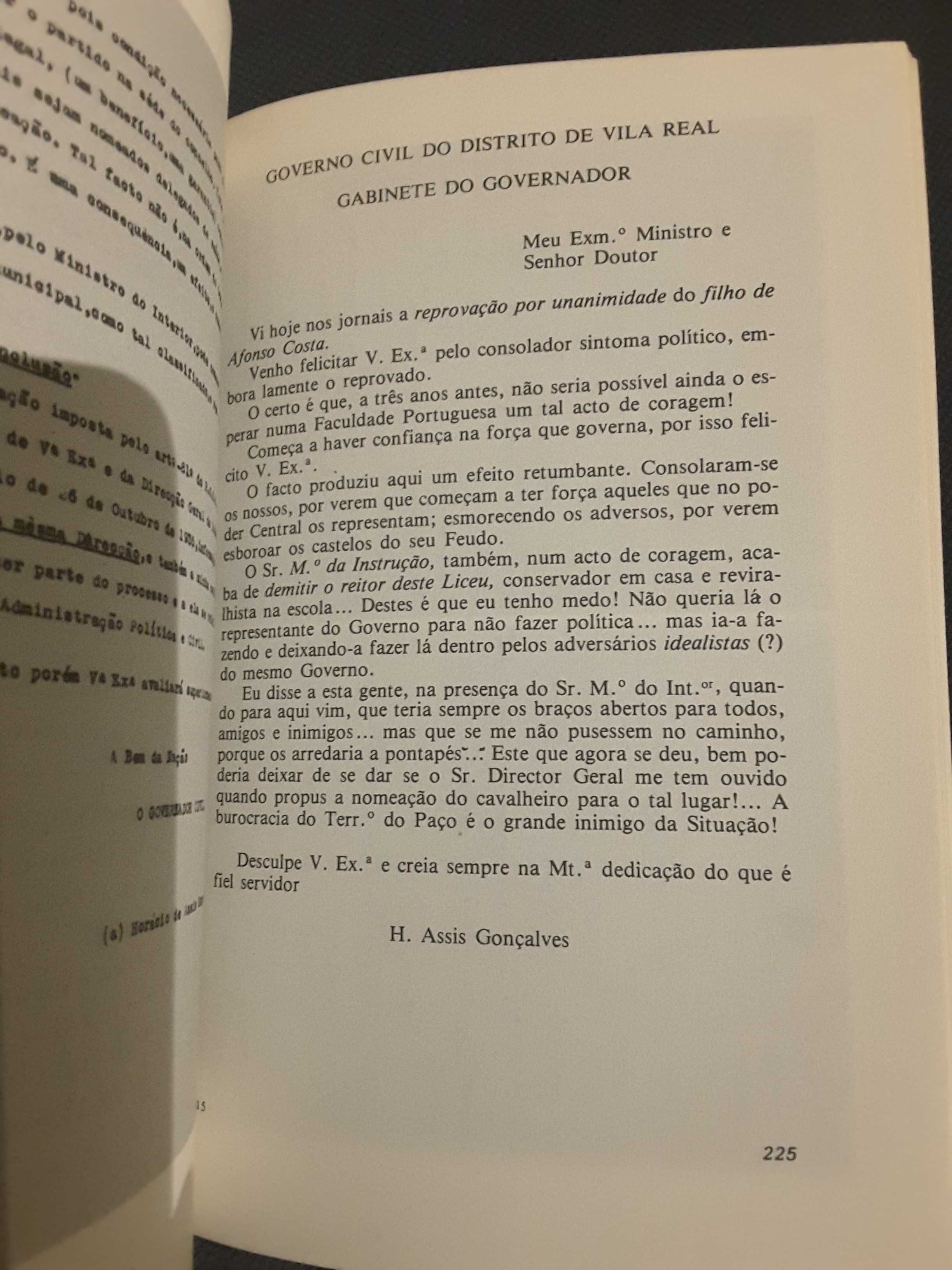 Maurras et Notre Temps / Relatórios para Oliveira Salazar 1931/1939