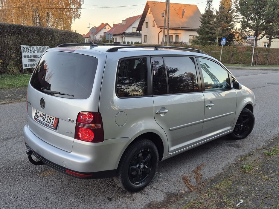 VW TOURAN LIFT 1.9 TDI OPŁACONY Z Niemiec Klima Elektryka Alu Stan BDB