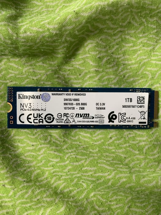 Ssd m2 kingston 1tb
