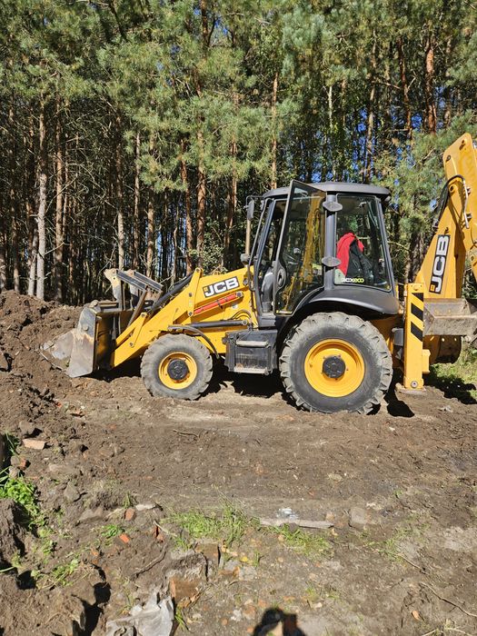 Minikoparka ,koparko-ładowarka wiertnica ,wywrotka,odśnieżanie ,prace