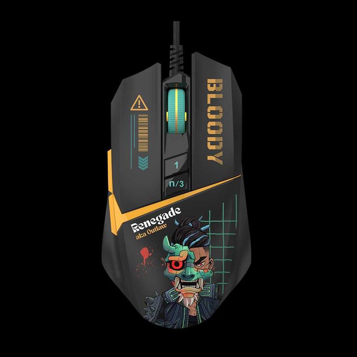 Мишка Bloody W63 Max (Renegade Midnight) ігрова, нова