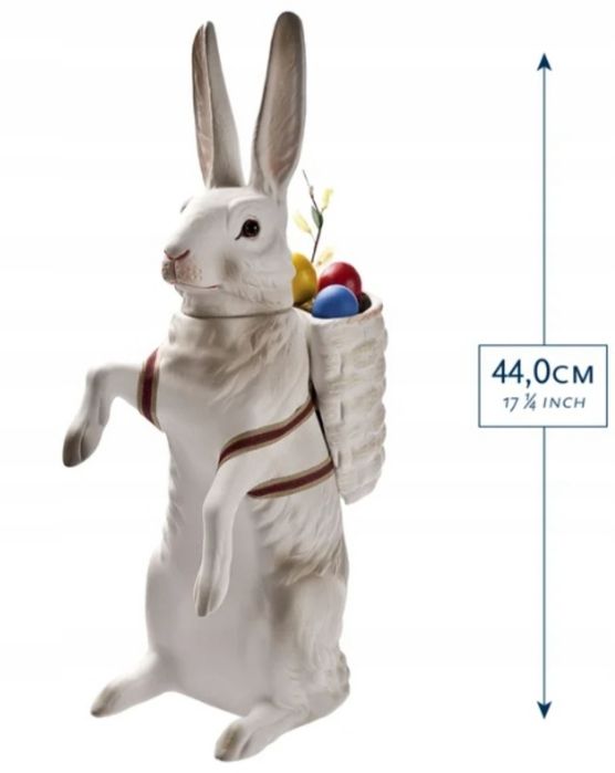 Duży zajączek wielkanocny Marolin 44 cm
