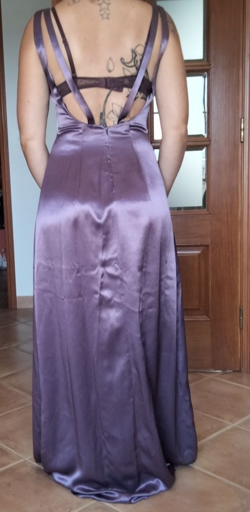 Vestido cerimónia Lilás